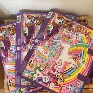 Lisa Frank Unicorn trifold folder
